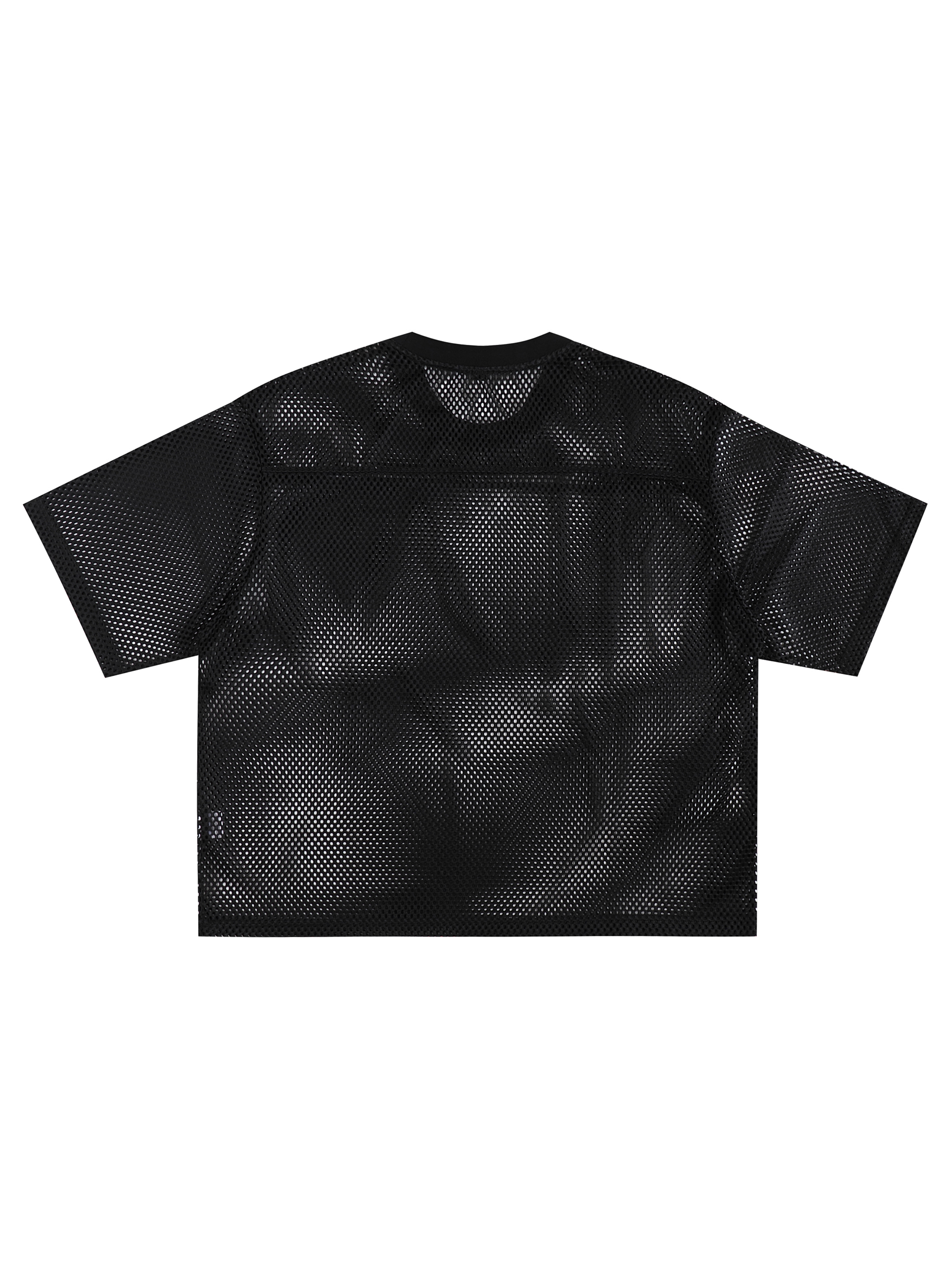 トップス Mesh Print Compact T-Shirt image-RP0017 (2)-v1767863954.png